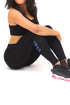 1922 FitTight™ tights, black/blue/gold