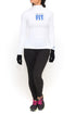 FIT Zeta Warm-Up turtleneck, white