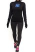 FIT Zeta Warm-Up turtleneck, black