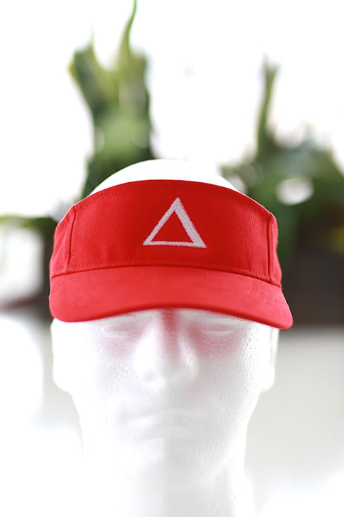 Δ visor, red