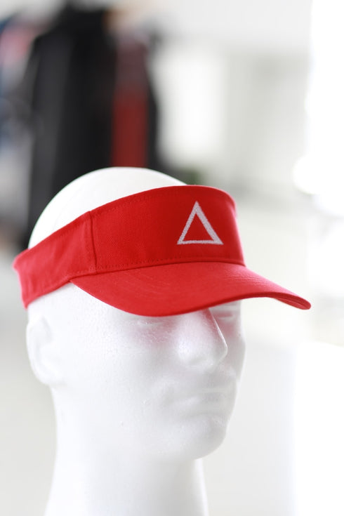 Δ visor, red