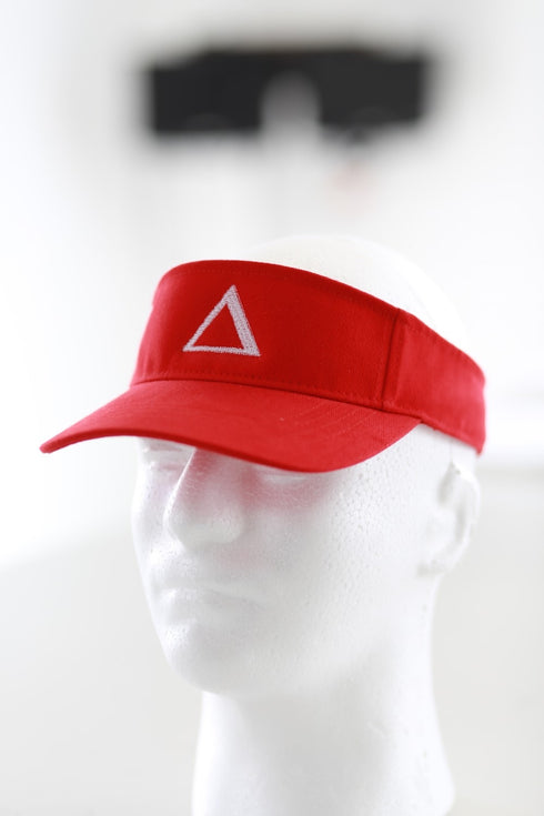 Δ visor, red