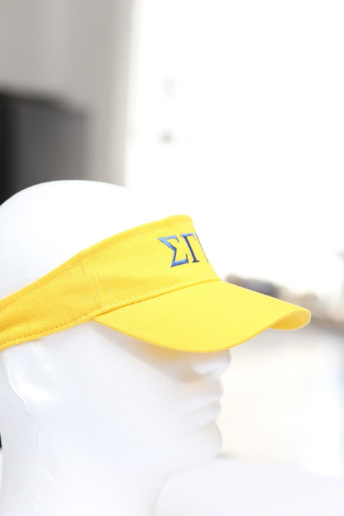 ΣΓΡ visor, gold