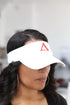 Δ visor, white