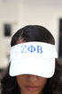 ΖΦΒ visor, white
