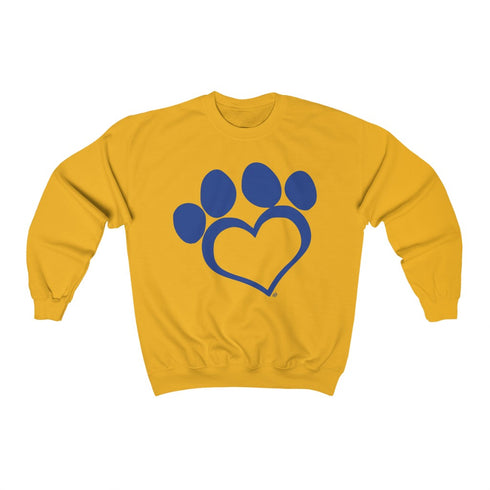 Poodle Paw 💛💙 sweatshirt, sgrho