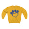 Poodle Paw 💛💙 sweatshirt, sgrho