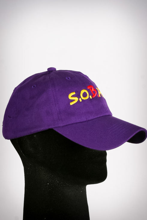 Son Of Blood And Thunder polo dad cap, purple
