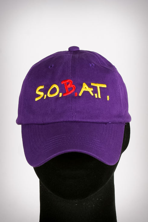 Son Of Blood And Thunder polo dad cap, purple
