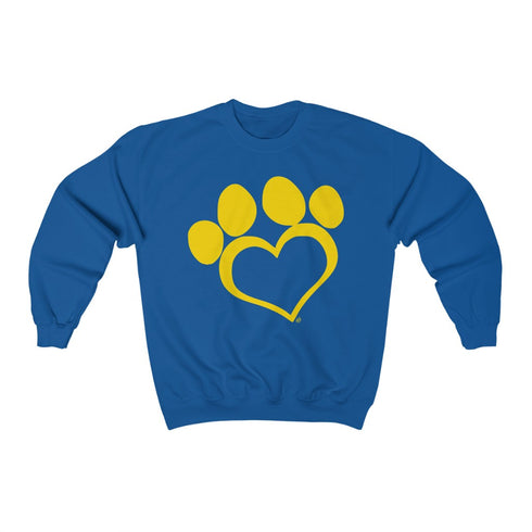 Poodle Paw 💛💙 sweatshirt, sgrho