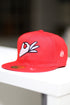 The Yo! fitted cap, red