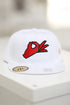 The Yo! fitted cap, white