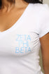 Fundamental Zeta tee (v), white