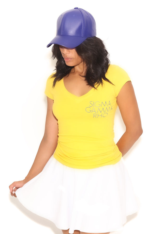 Fundamental SGRho tee (v), gold