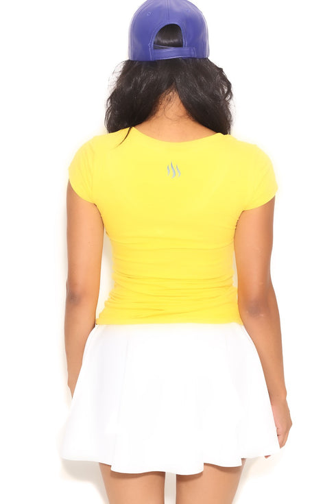 Fundamental SGRho tee (v), gold