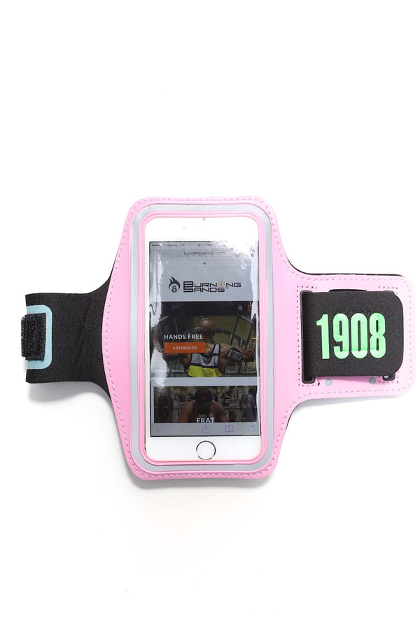 Road Tripper 1908 smartphone armband case, pink