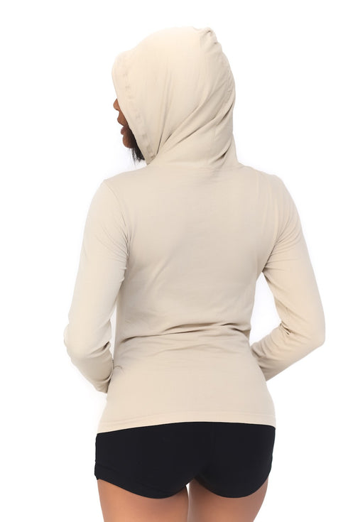 FIT Delta Warm-Up track jacket, cream