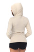 FIT Delta Warm-Up track jacket, cream