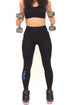 1920 FitTight™ tights, black/blue/white