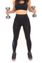 1922 FitTight™ tights, black/blue/gold