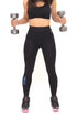 1922 FitTight™ tights, black/blue/gold