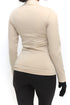 FIT Delta Warm-Up turtleneck, cream