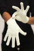 Toasty Fingers gloves, womens cream