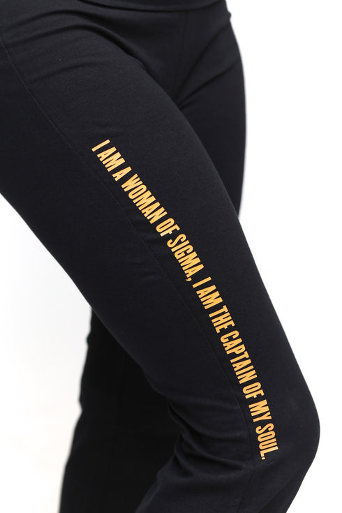 Invictus Lady of Sigma yoga pants, black