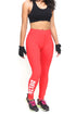 Power Club Delta Strong advanced leggings, red
