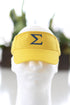 Σ visor, gold/blue