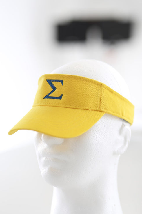 Σ visor, gold/blue