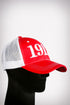 Jumbo 1913 outline sport trucker, red/white
