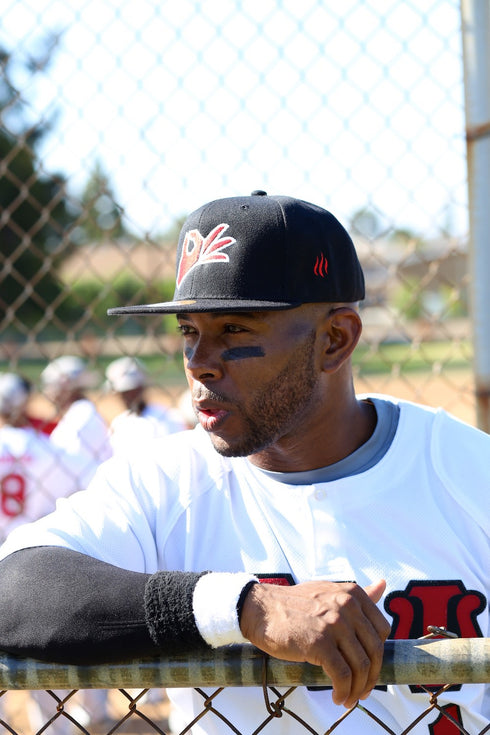 The Yo! fitted cap, black