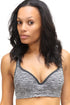Super Duper sports bra, melange grey