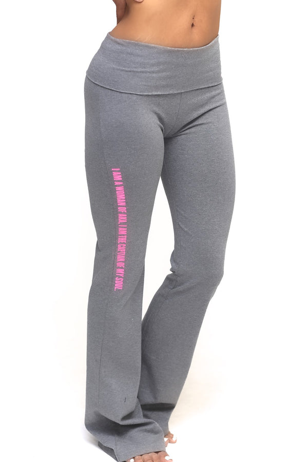 Invictus Lady of AKA yoga pants, grey