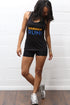 SGRhos RUN racerback tank, black