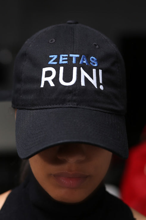 Zetas RUN polo dad cap, black