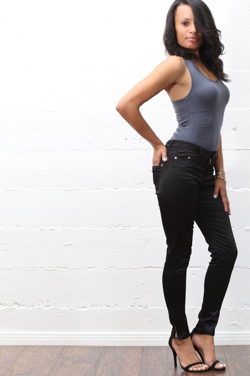 Fresh Out bodysuit, grey