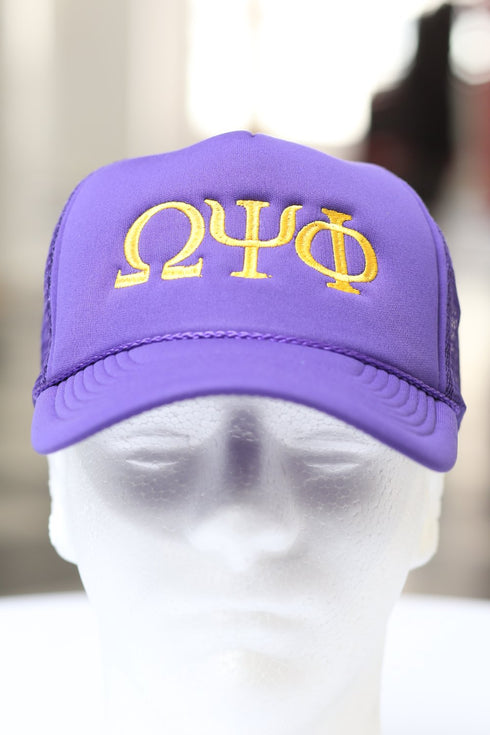 ΩΨΦ Southern Boy trucker, purple