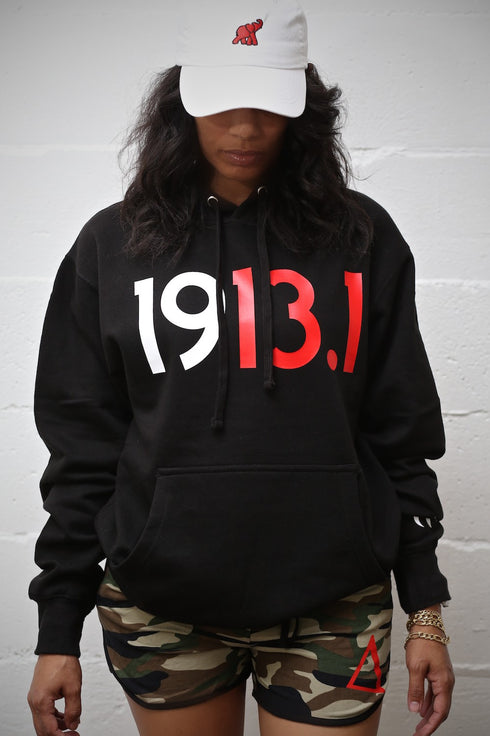 1913.1 Marathoners Warmup hoodie