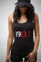 1913.1 Marathoners racerback tank, black