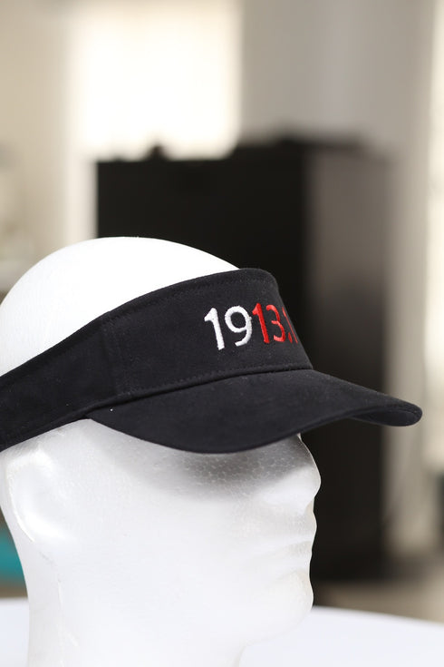 1913.1 Marathoners visor, black