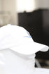 Peace Dove polo dad cap, white