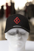 Diamond-K Klassic fitted sport cap, black