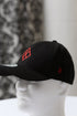 Diamond-K Klassic fitted sport cap, black