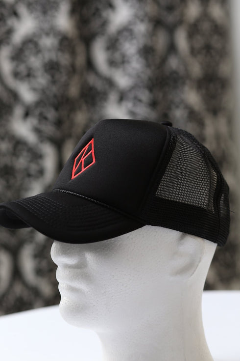 Diamond-K Klassic trucker, black