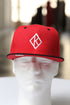 Diamond-K Klassic snapback, red/black