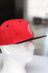 Diamond-K Klassic snapback, red/black