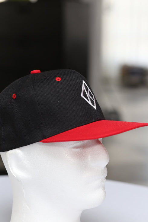 Diamond-K Klassic snapback, black/red