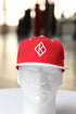 Diamond-K Klassic snapback, red/white